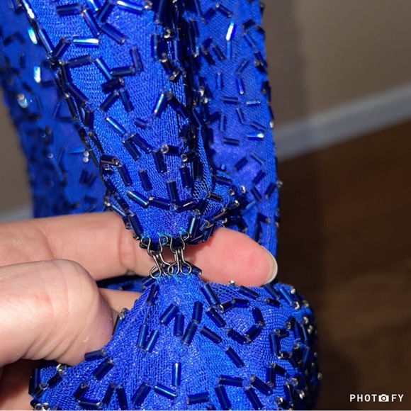 Primavera Couture Scoop Beaded Prom Gown - UNALTERED - please read description! - Picture 7 of 7